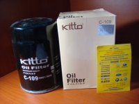 Фильтр масляный Kitto C109/C1302/15601-78010