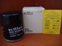 Фильтр масляный Kitto C207/C211/C205