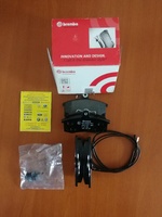 Колодки тормозные дисковые передние Brembo P41004